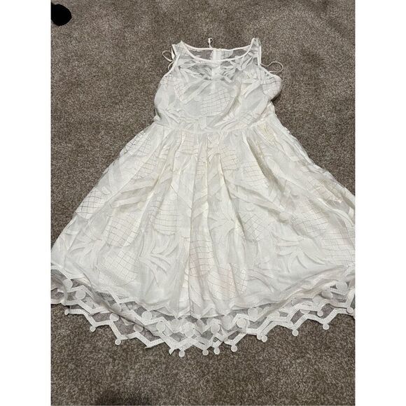 Maeve Anthropologie white dress size 10 - Picture 6 of 12